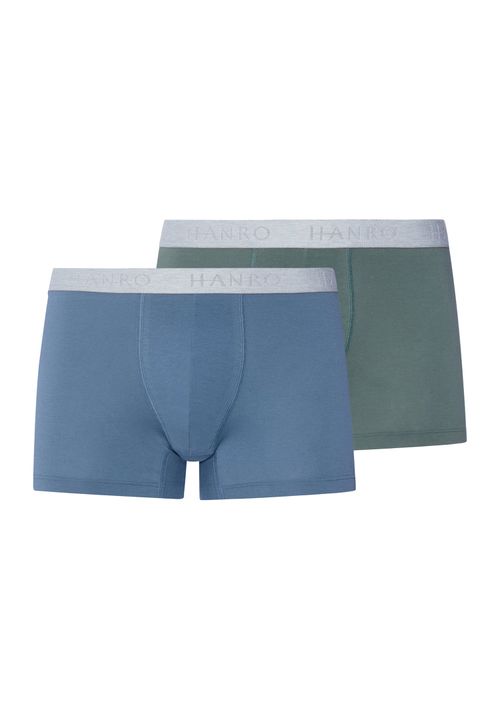 Cotton Essentials 2-Pack Cotton Boxer Briefs | Studio Green / Retro Bl 73078-3117