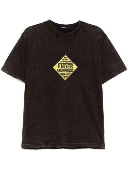 Graphic-print T-shirt - Black