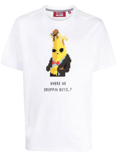 Where We Dropping short-sleeved T-shirt - White