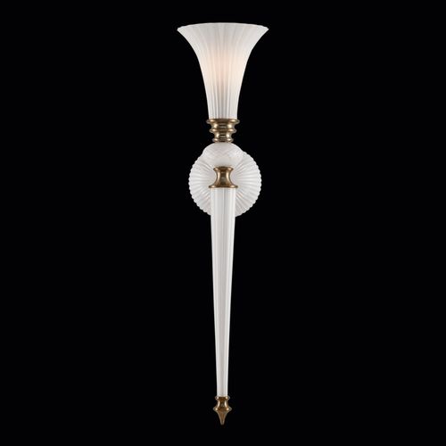 Winter Brass Wall Sconce from the Bianca Collection