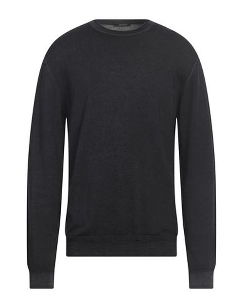 Man Sweater Charcoal Size 36 Merino Wool