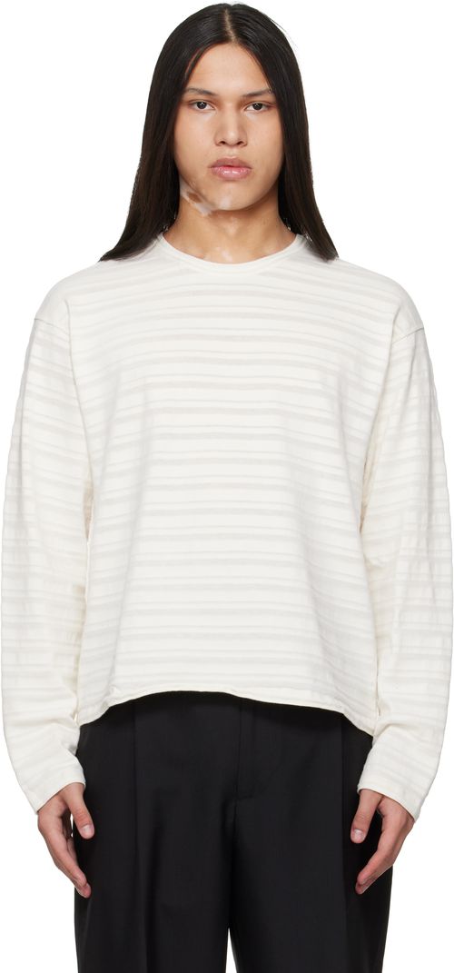 Off-White Round Neck Sweater