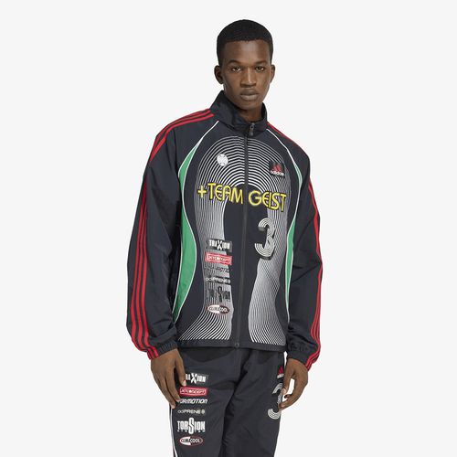 Jacket adidas Teamgeist Moto Tracktop Black/ White/ Better Scarlet