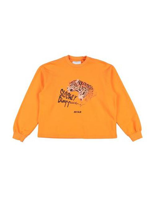 Kid Boy Sweatshirt Orange Size 10 Cotton