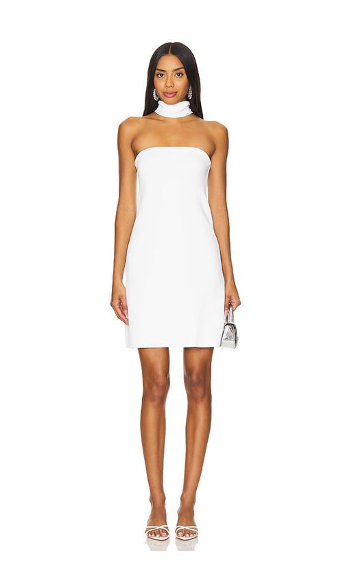 LPA Adrianna Knit Mini Dress in White. - M also in