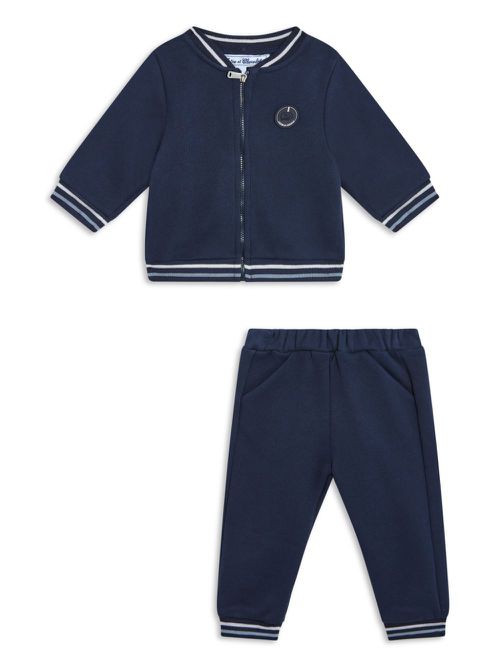Logo-print tracksuit - Blue