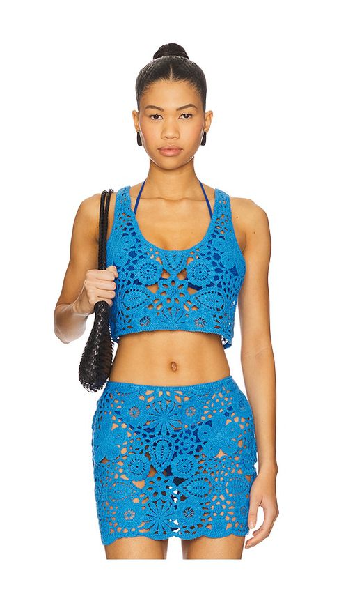 SNDYS Tala Top in Blue.  XL. Also in