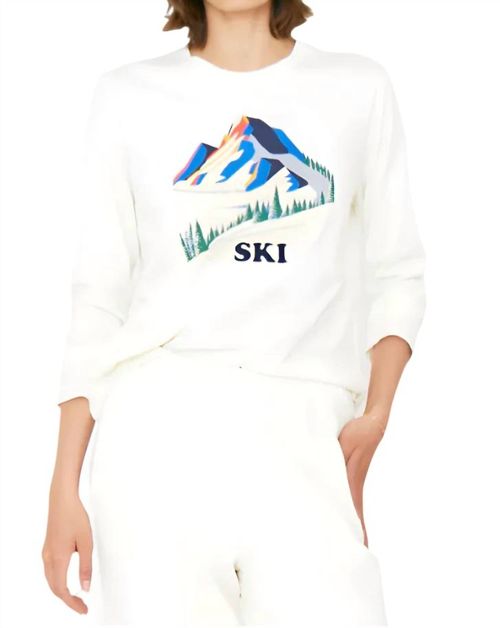 The Modern Long Alps Tee In Cream
