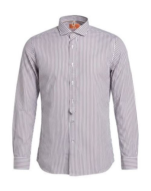 Man Shirt Chocolate brown Size 15 Cotton
