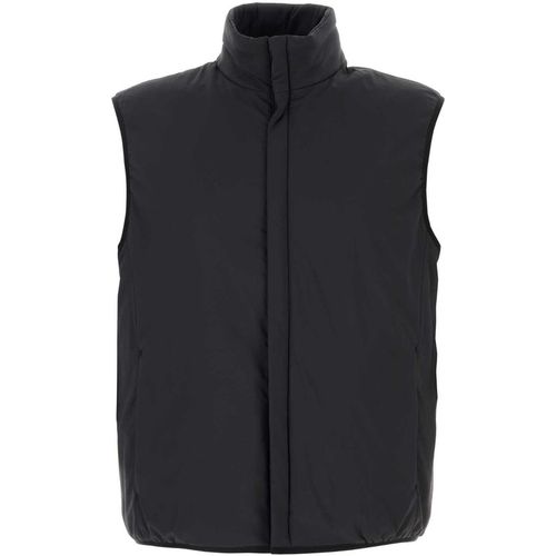 Herno Laminar Black Nylon Sleeveless Jacket