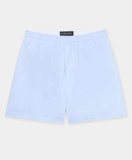 Plain Pinpoint Cotton Boxer