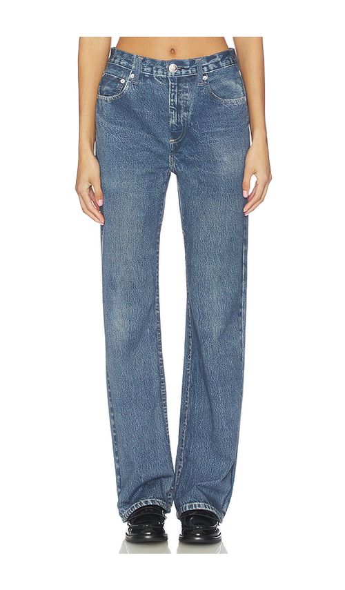 Rag & Bone Miramar Fleece Shea Full Length Jeans in Blue. 31. Also , 24, 25, 26, 27, 28