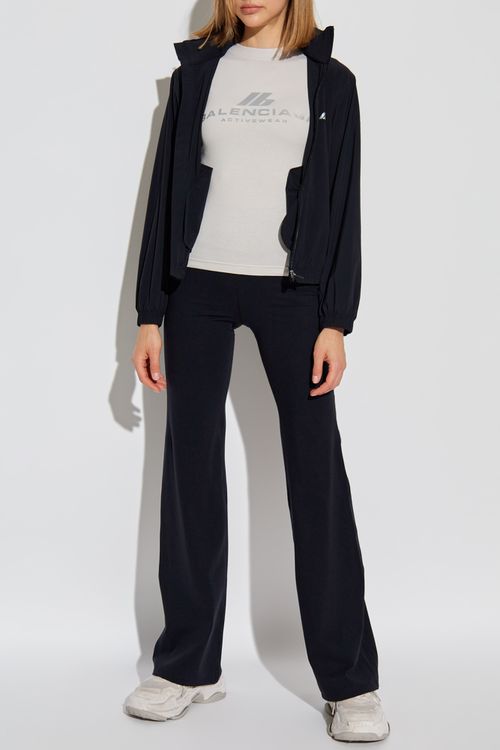 Flared Trousers, Women's, Black