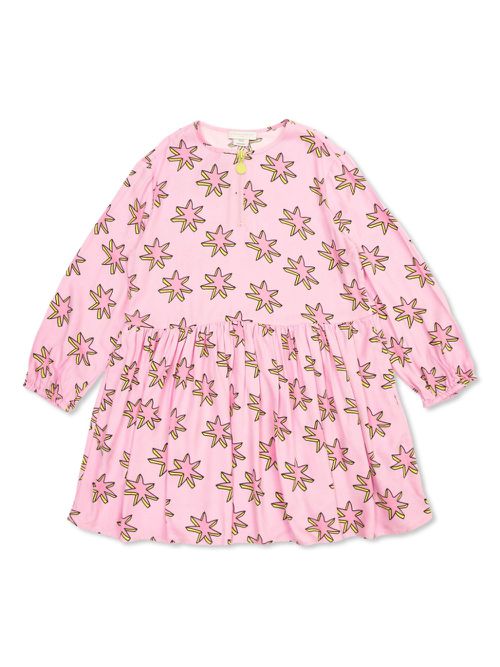 Shooting Stars dress - Pink