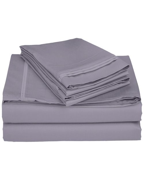 Egyptian Cotton 650-Thread Count Solid Deep Pocket Sheet Set