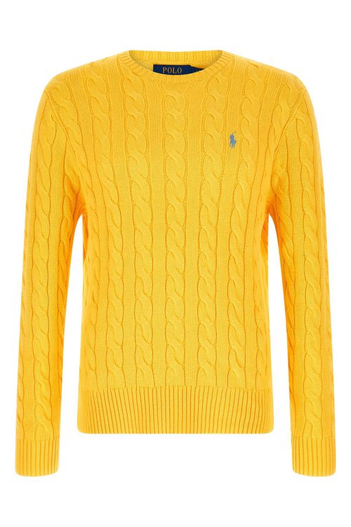 Cotton Braided Sweater