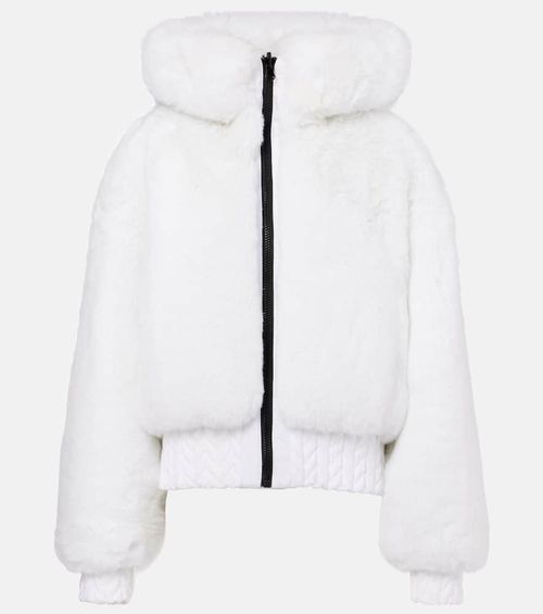 Indira reversible faux fur ski jacket