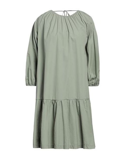 Woman Mini dress Sage green Size XXS Cotton
