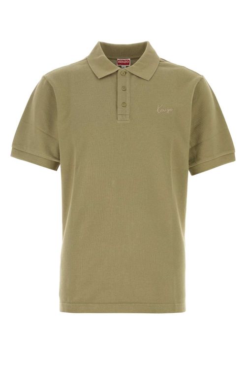 Signature Polo Shirt — Khaki