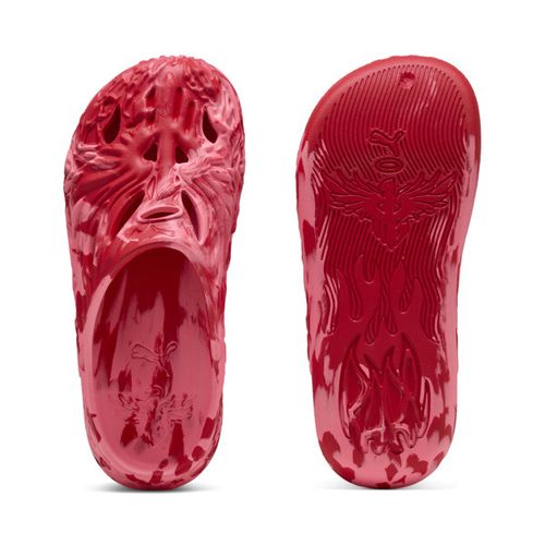 PUMA MB.04 Basketball Slides in Red