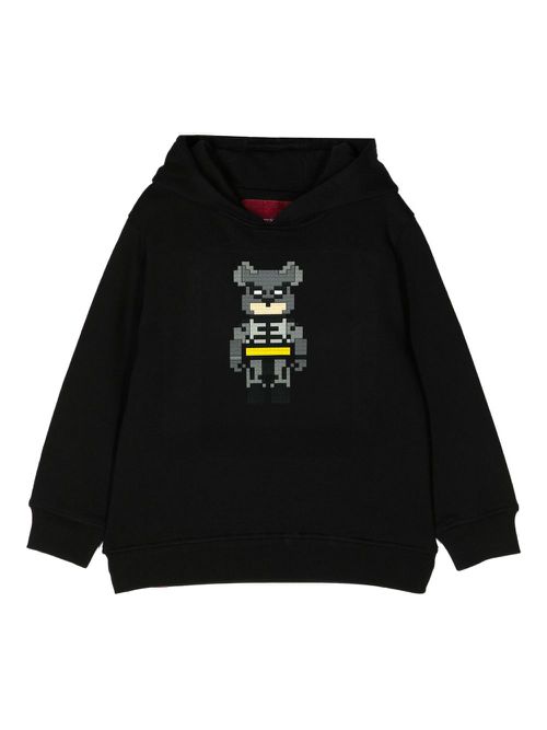 Mostly Heard Rarely Seen 8-Bit Vengeance jersey hoodie - Black