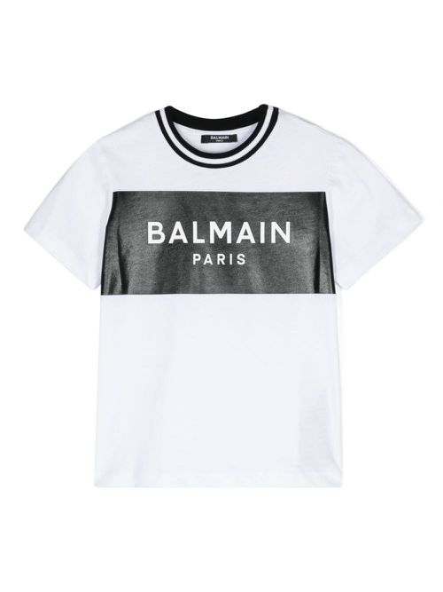 Logo-print cotton T-shirt - White