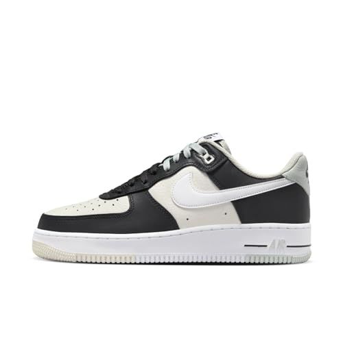 Nike Men's Air Force 1 '07 LV8 Black/Light Silver-Phantom