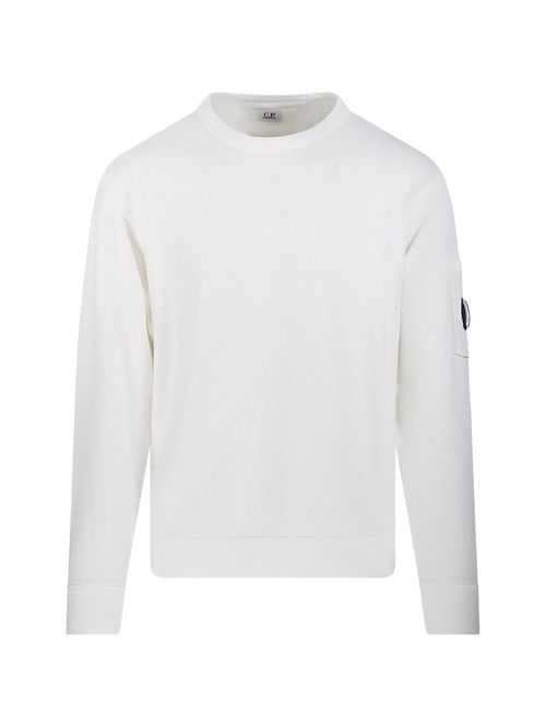 Men's Cotton Crewneck Sweatshirt with Long Sleeves and Magnifying Pocket