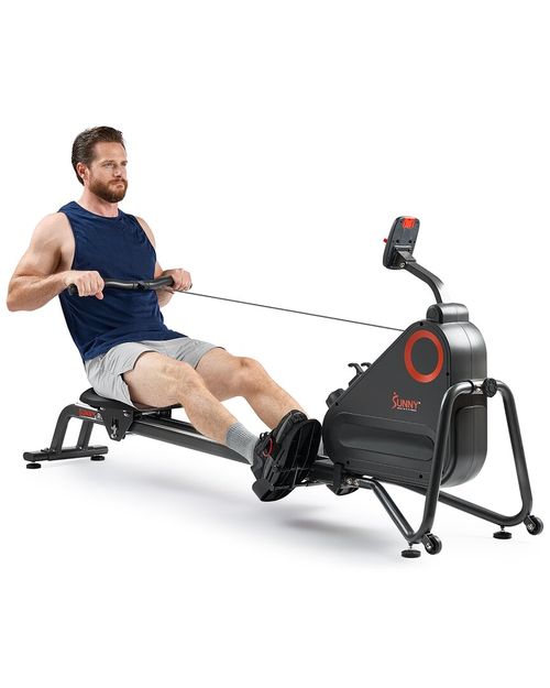 Smart Magnetic Rower With Dual Slide Rail