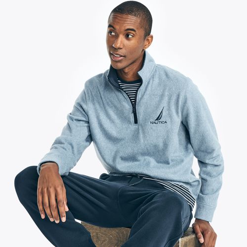Mens Quarter Zip Nautex Fleece Pullover