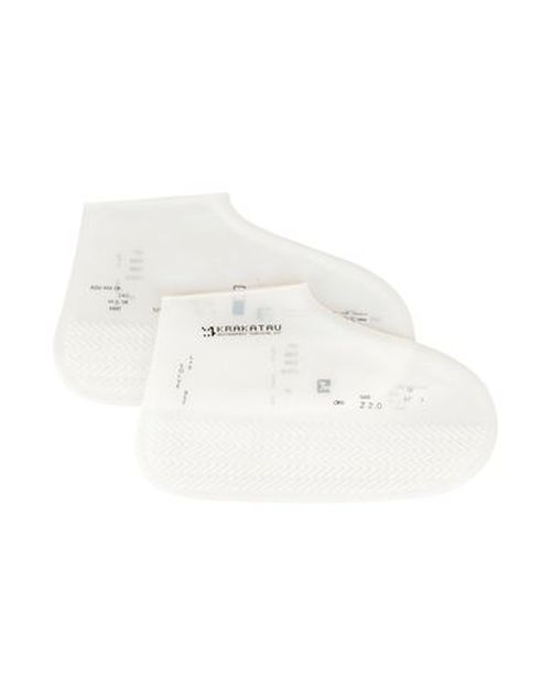 Man Footwear accessory Transparent Size L Textile fibers