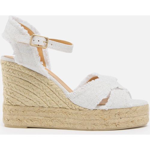 Castañer Women's Bromelia Canvas Espadrille Wedge Sandals - 4
