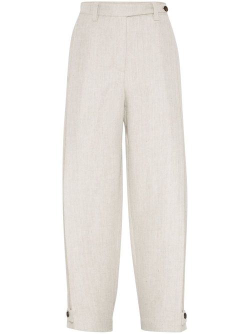 Linen trousers - Neutrals