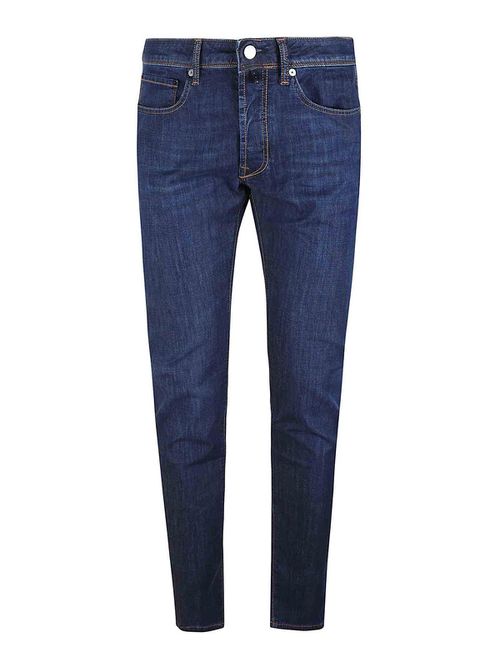 5 Tasche In Cotone Denim Stretch