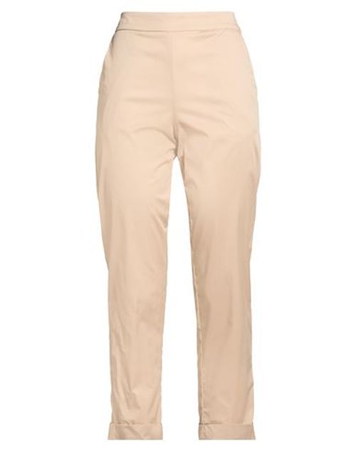 Woman Pants Beige Size 4 Cotton, Nylon, Elastane