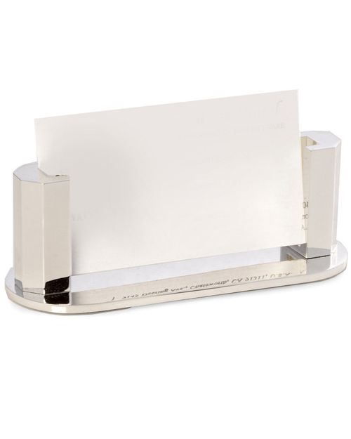 Silver Plated Business Card Holder