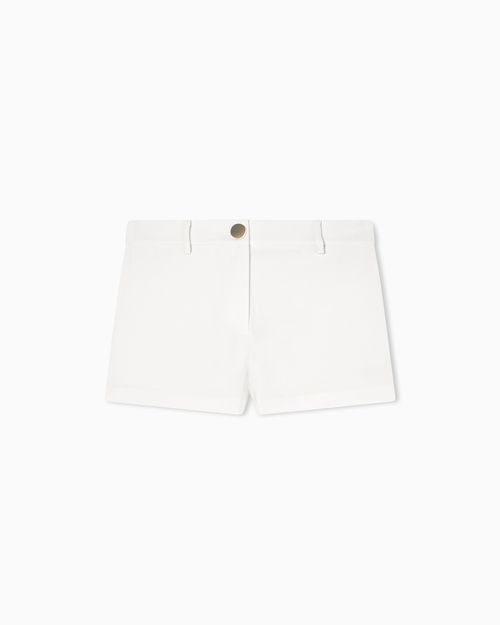 Flowing crepe shorts
