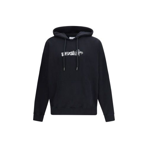 Graphic Logo Hoodie Hoodie — Black