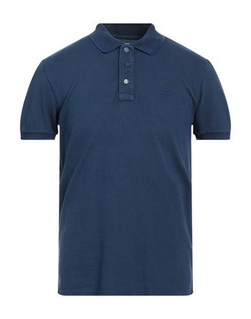 Jacob Cohёn Man Polo shirt Midnight blue Size S Cotton, Elastane, Lyocell