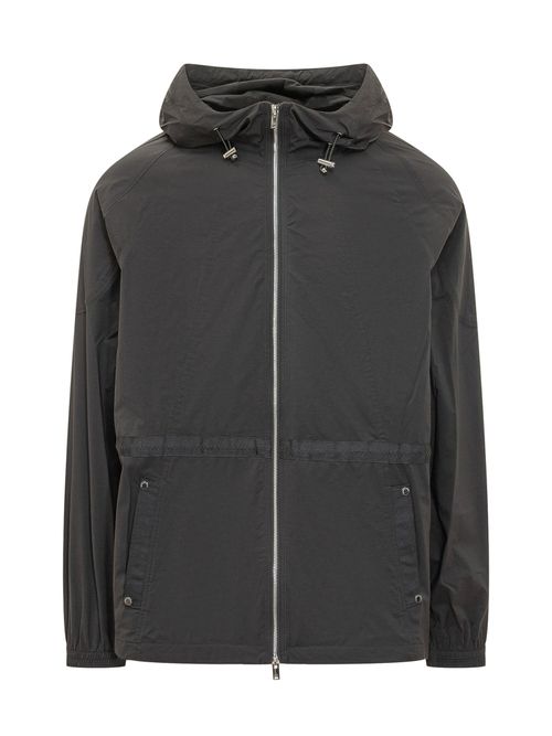 Stylish Jacket with Hood and Zipper for SS26