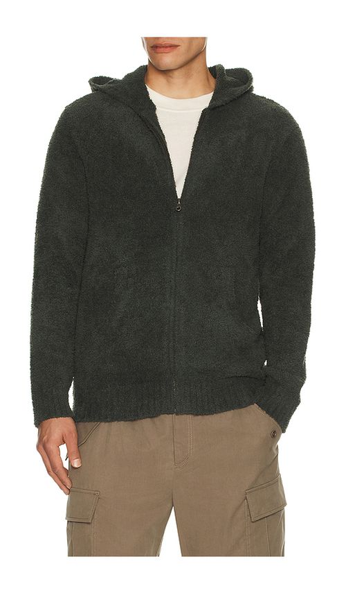 Barefoot Dreams HOODIE COZYCHIC in Dark Green. Größe L. Also in M, S, XL/1X