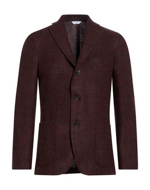 Man Blazer Burgundy Size 40 Wool