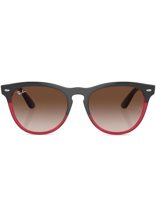 Iris round-frame sunglasses - Grey