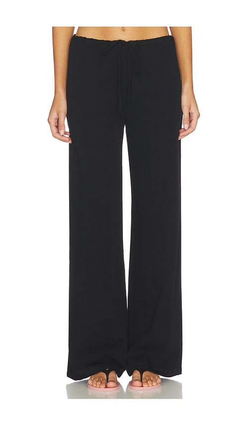 EB Denim Wren Loose Pull On Pant in Black. XS. Also in