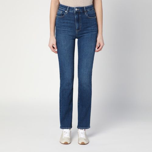 Blue straight-leg jeans The Pencil