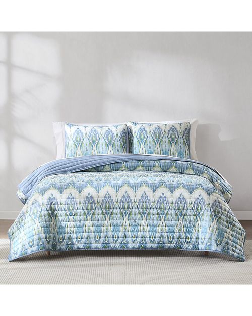 Ikat Drops Quilt Set