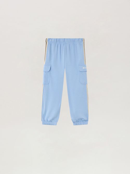 Track Cargo Sweatpant Kids  Celeste/light Blue
