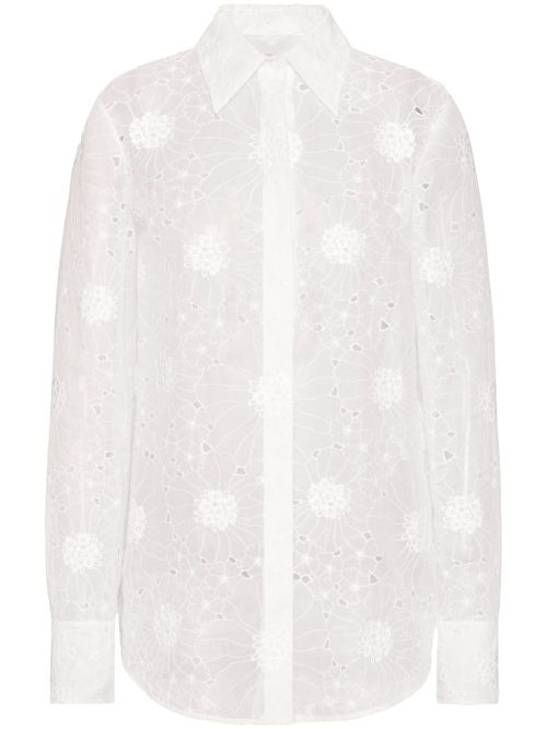 Broderie anglaise shirt - White