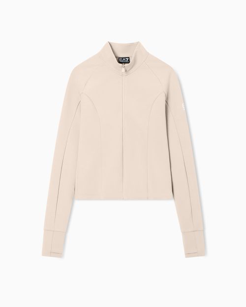 Dynamic Athlete zip-up sweatshirt in VENTUS7 technical fabric
