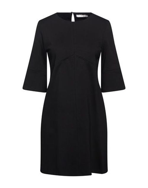 Woman Mini dress Black Size 10 Viscose, Polyamide, Elastane